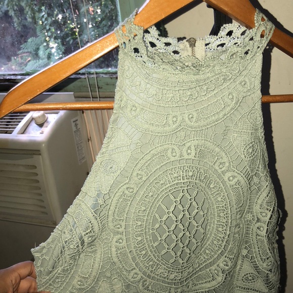 Olive green dress - Picture 5 of 8